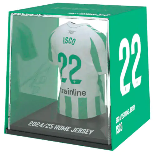 Real Betis Isco mini figúrka v tričku produktová fotografia