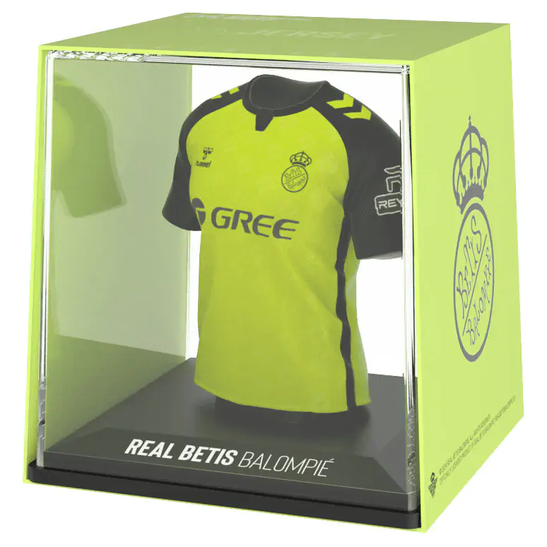Real Betis mini figúrka v tvare trička produktová fotografia