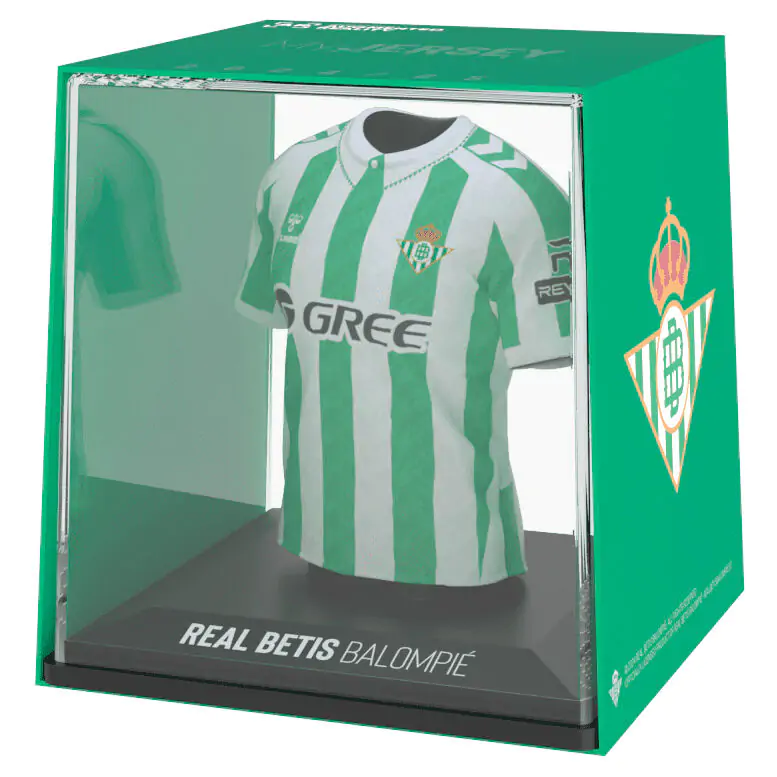 Real Betis mini figúrka v tvare trička produktová fotografia