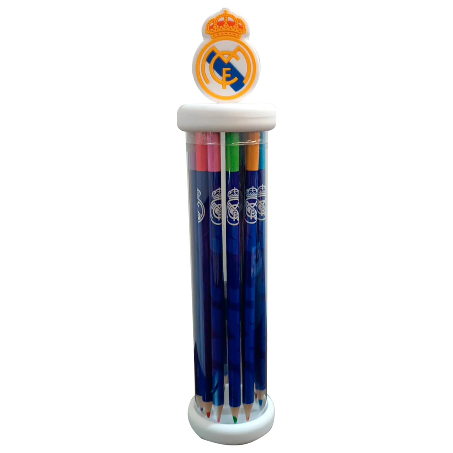 Real Madrid sada 12 farebných ceruziek produktová fotografia