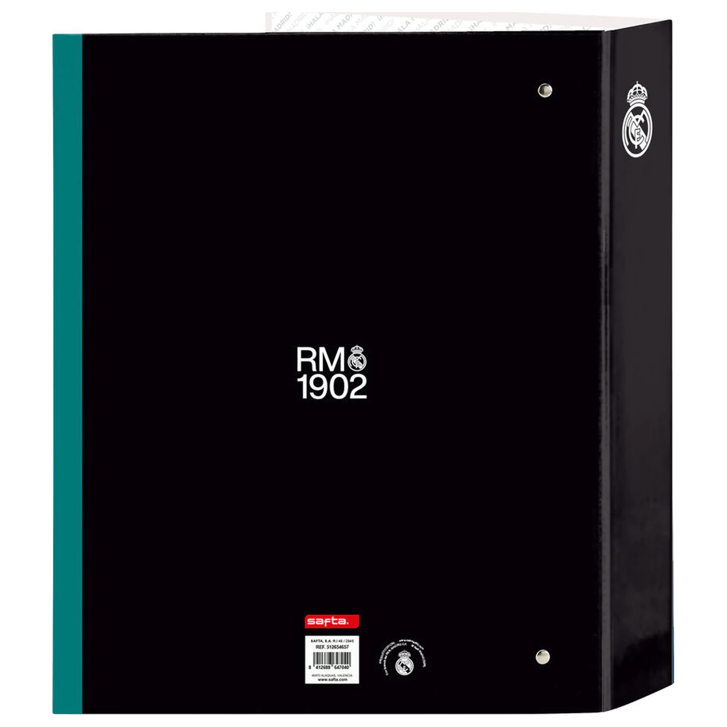 Real Madrid 26/27 A4 kartónový 4-krúžkový zakladač produktová fotografia