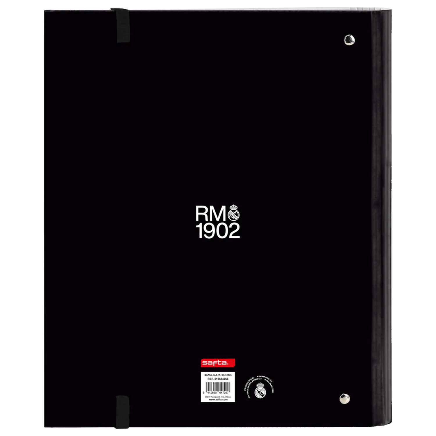 Real Madrid 26/27 A4 kartónový zakladač so 4 krúžkami a listami produktová fotografia