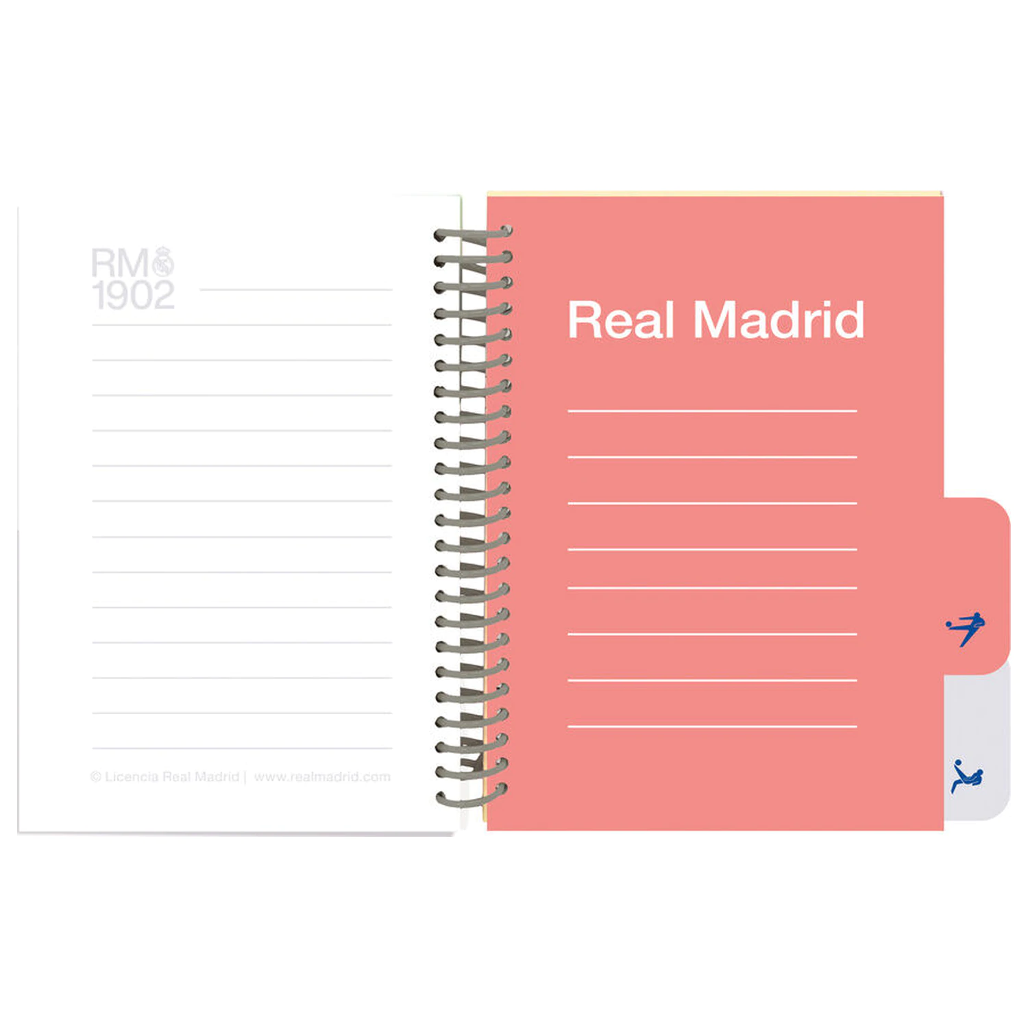 Real Madrid 26/27 A5 zošit produktová fotografia