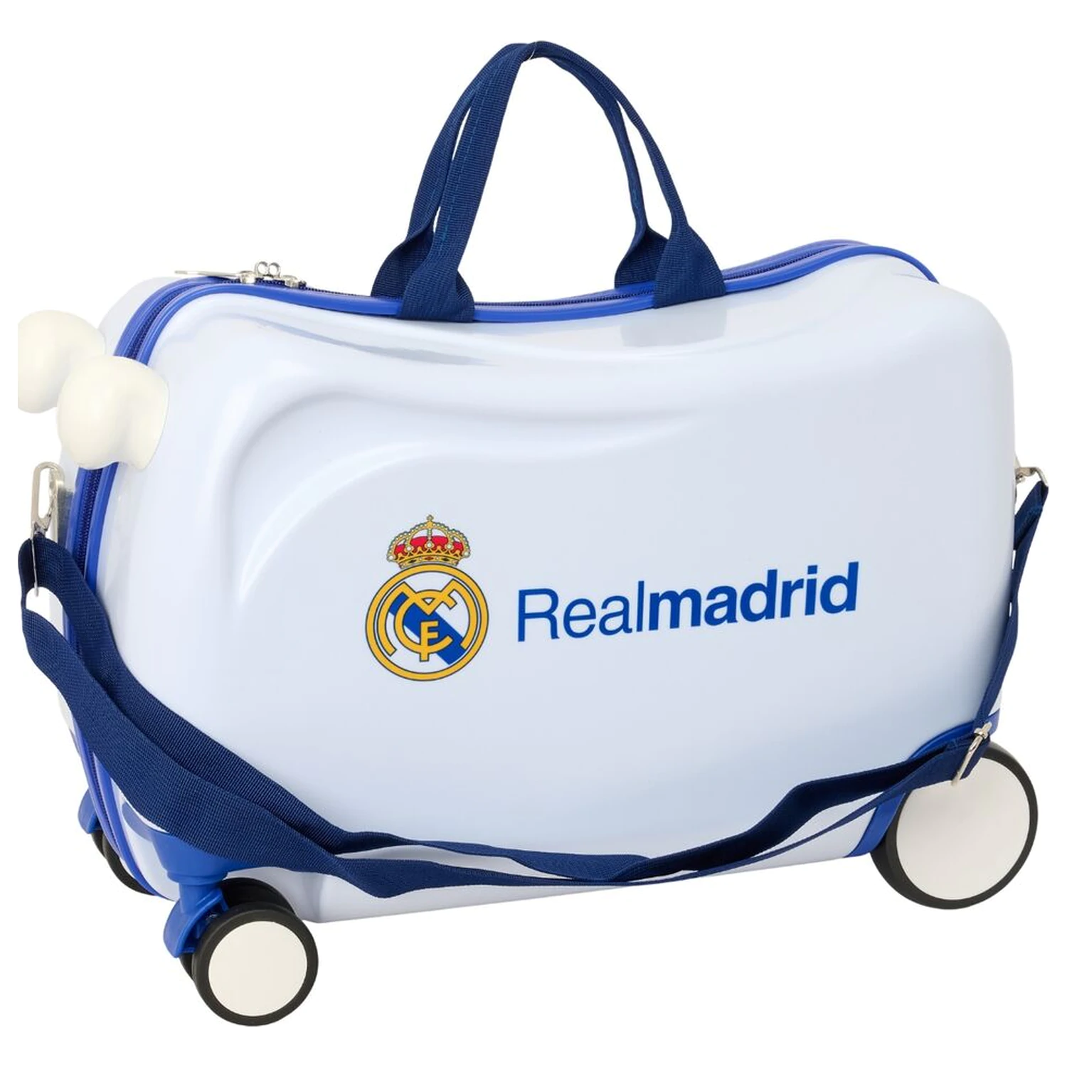Real Madrid 26/27 ABS cestovný kufor na kolieskach 44cm produktová fotografia