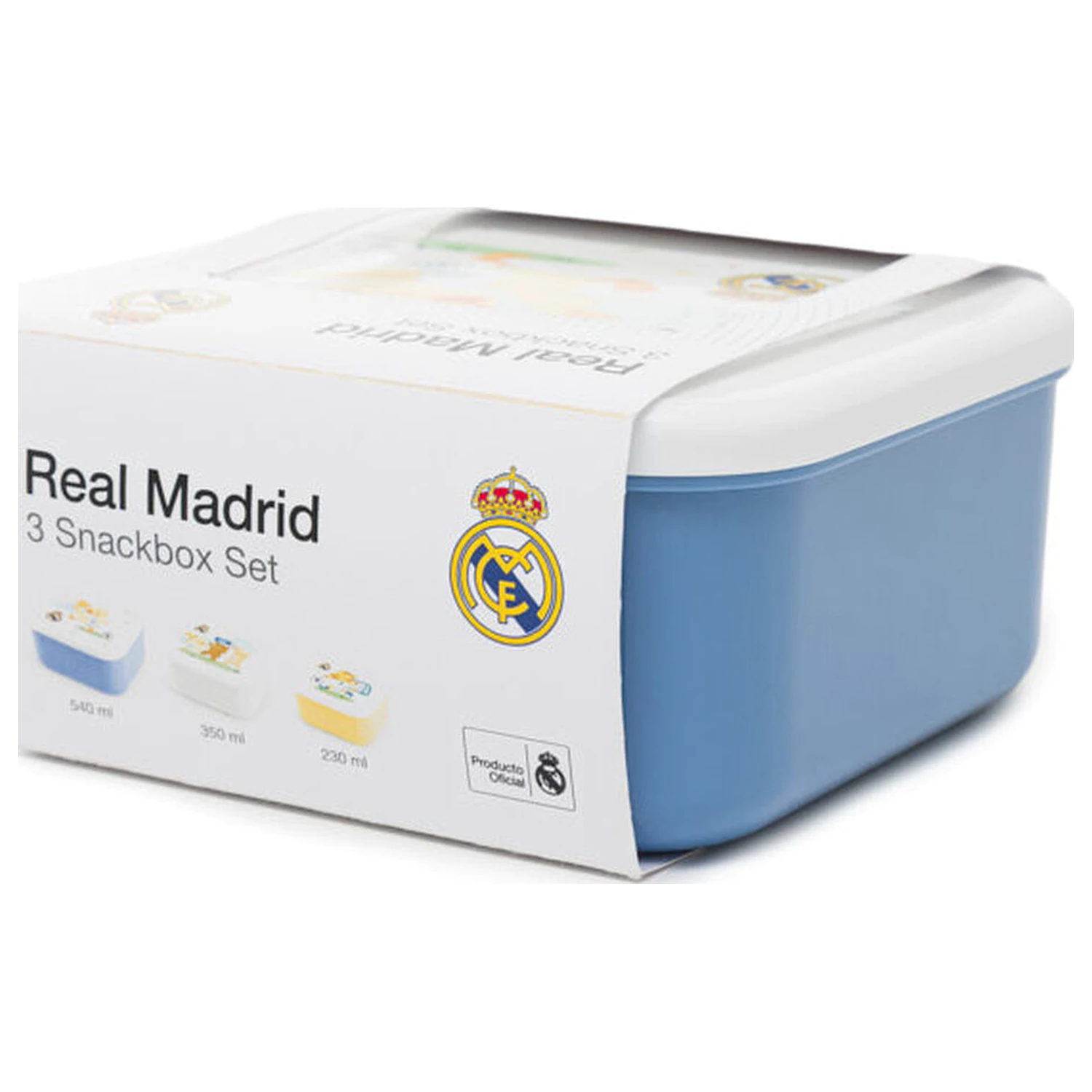 Real Madrid 3 sady obedárov produktová fotografia