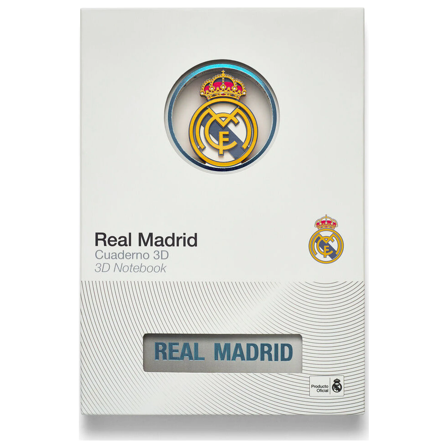 Real Madrid A6 zápisník produktová fotografia