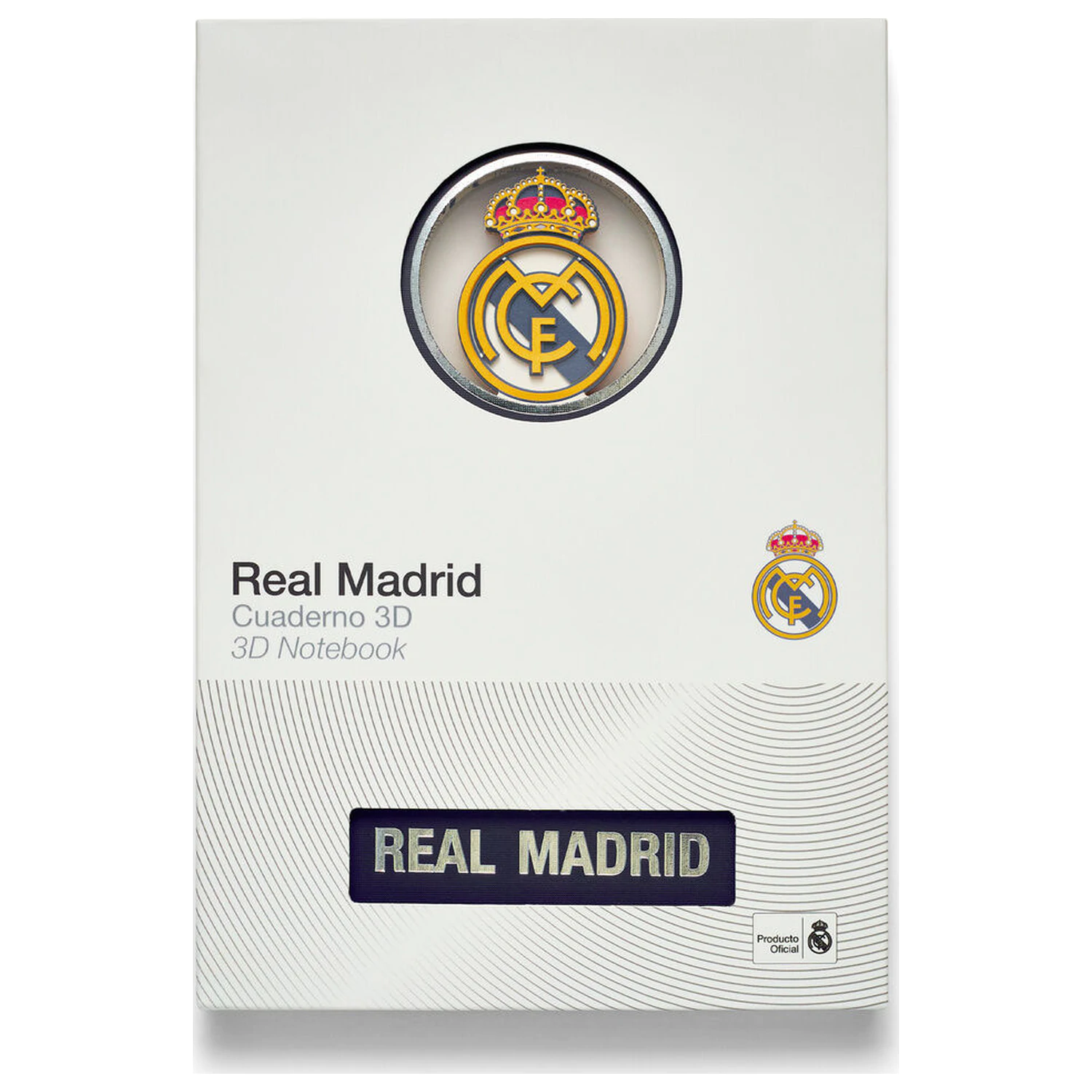 Real Madrid A6 zápisník produktová fotografia