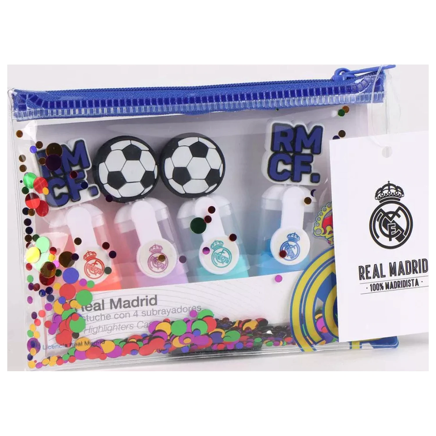 Real Madrid Ball Mini Sada zvýrazňovačov 4 ks produktová fotografia