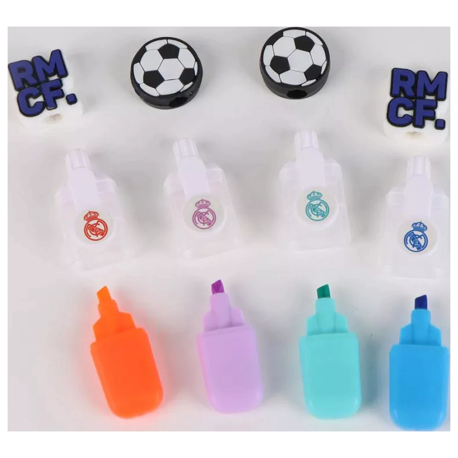 Real Madrid Ball Mini Sada zvýrazňovačov 4 ks produktová fotografia