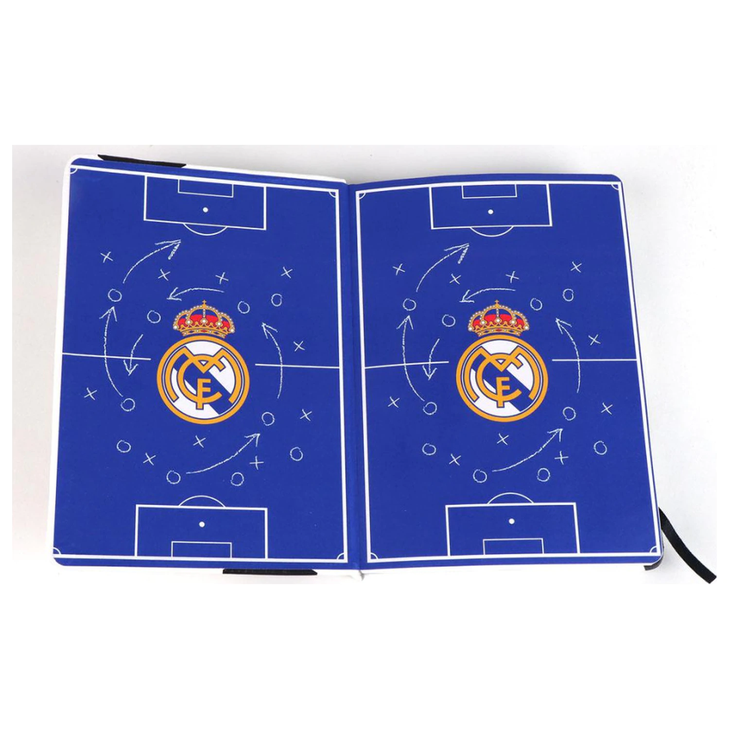 Real Madrid Ball Padded Zápisník, linajkový zápisník produktová fotografia