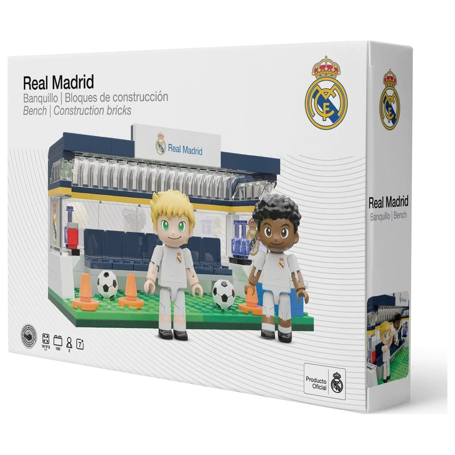 Real Madrid lavičková súprava s figúrkami 184 kusov produktová fotografia
