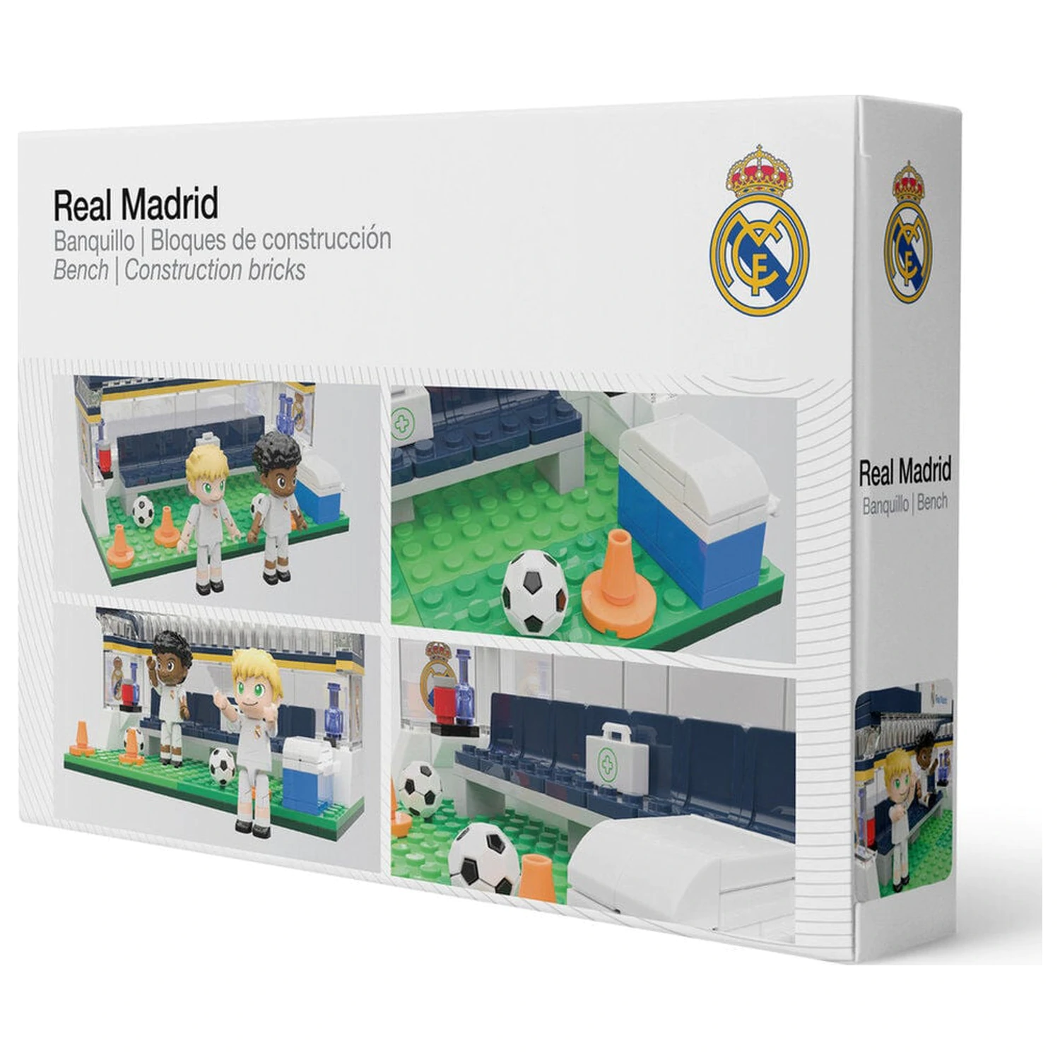 Real Madrid lavičková súprava s figúrkami 184 kusov produktová fotografia
