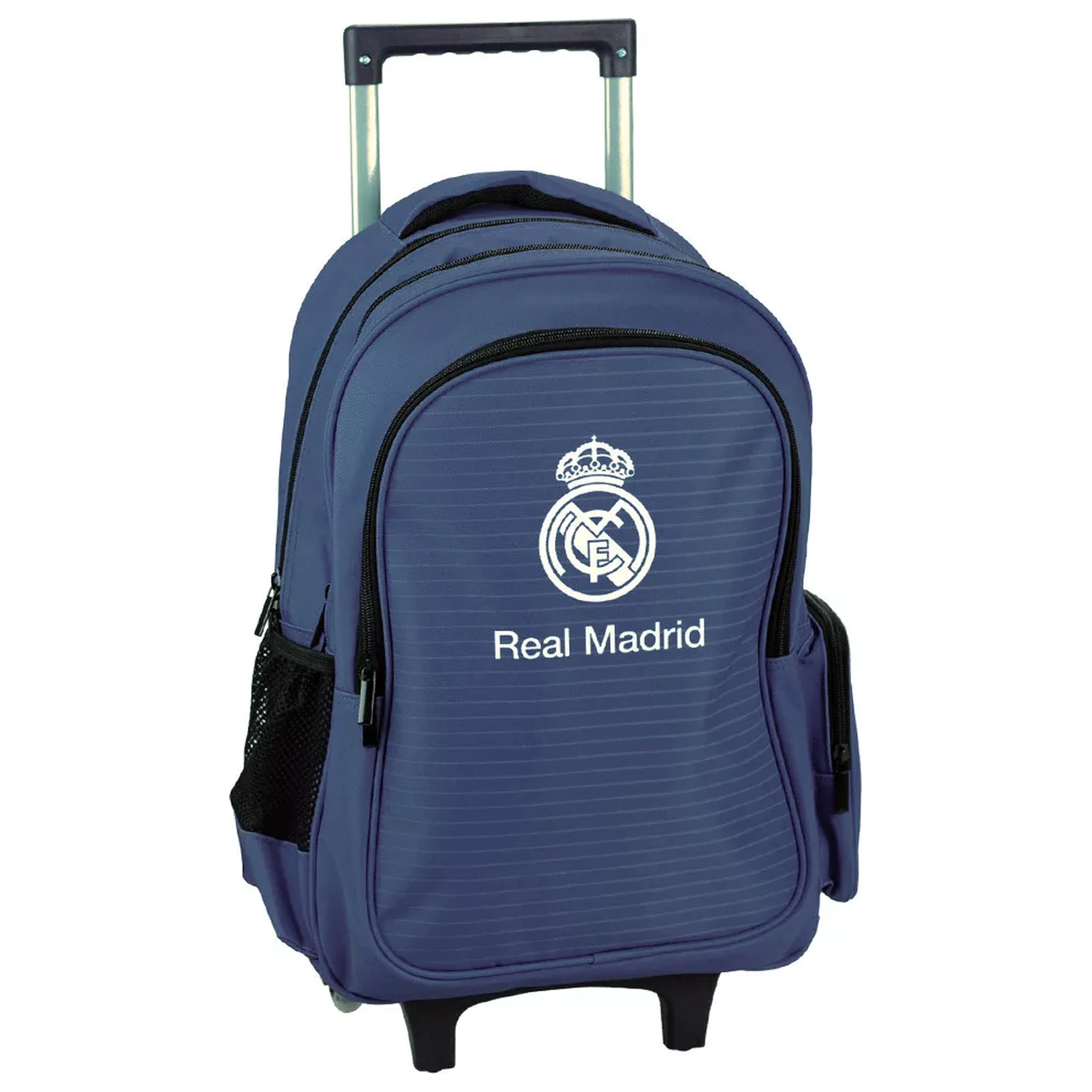 Real Madrid Modrá školská taška na kolieskach, taška 46 cm produktová fotografia