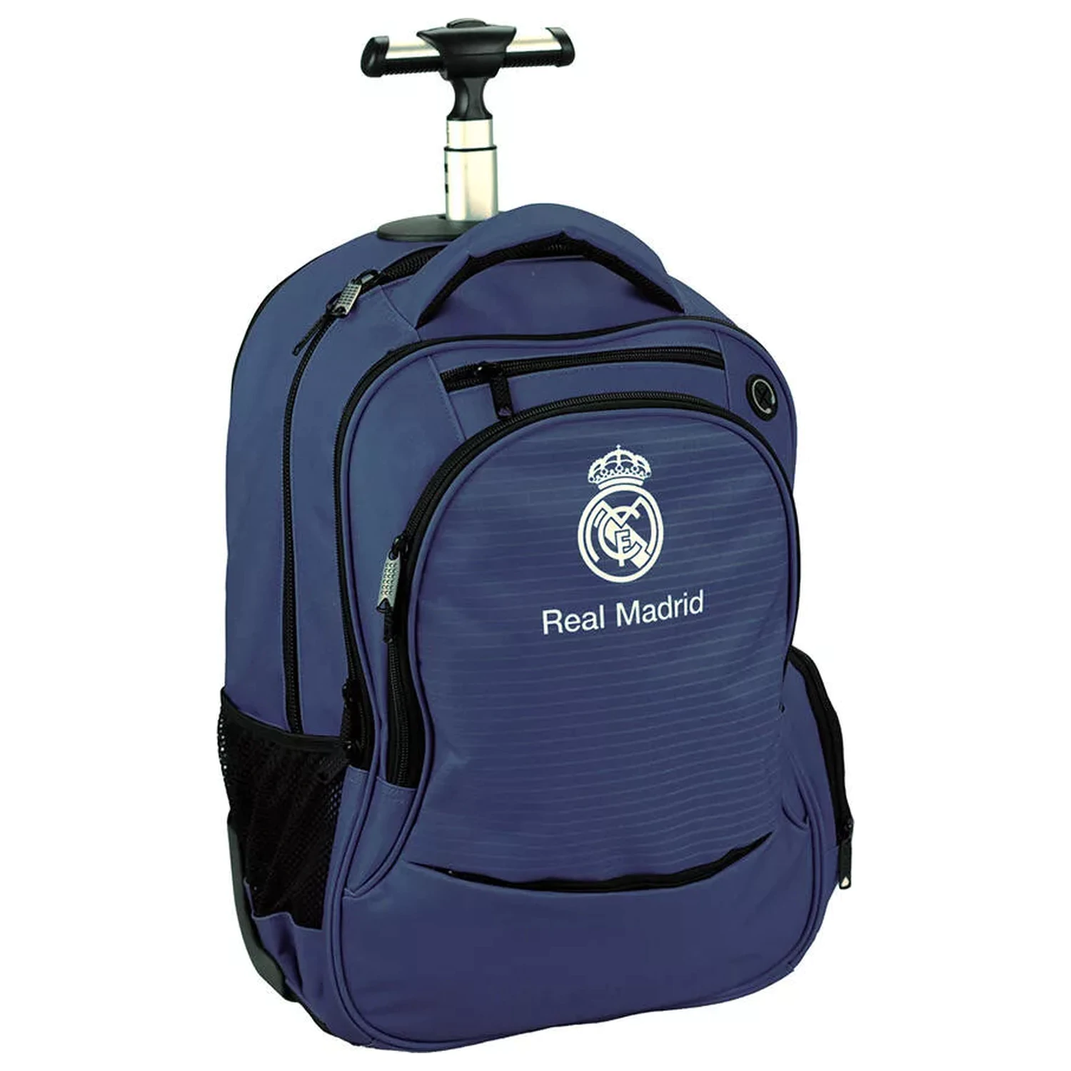 Real Madrid modrá pojazdná školská taška, taška 48 cm produktová fotografia