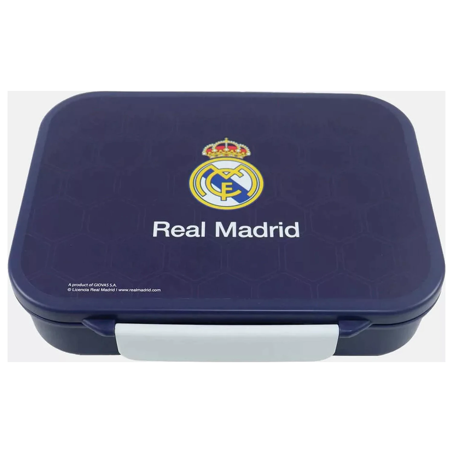 Real Madrid Modrý viacpriehradkový obedár, box na sendviče produktová fotografia