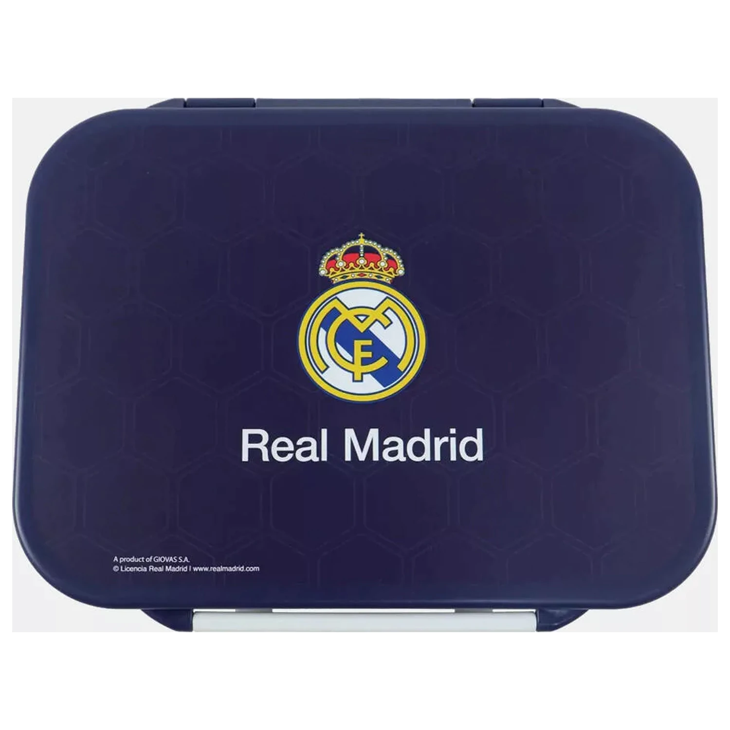 Real Madrid Modrý viacpriehradkový obedár, box na sendviče produktová fotografia
