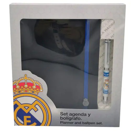 Real Madrid zápisník + sada pier produktová fotografia
