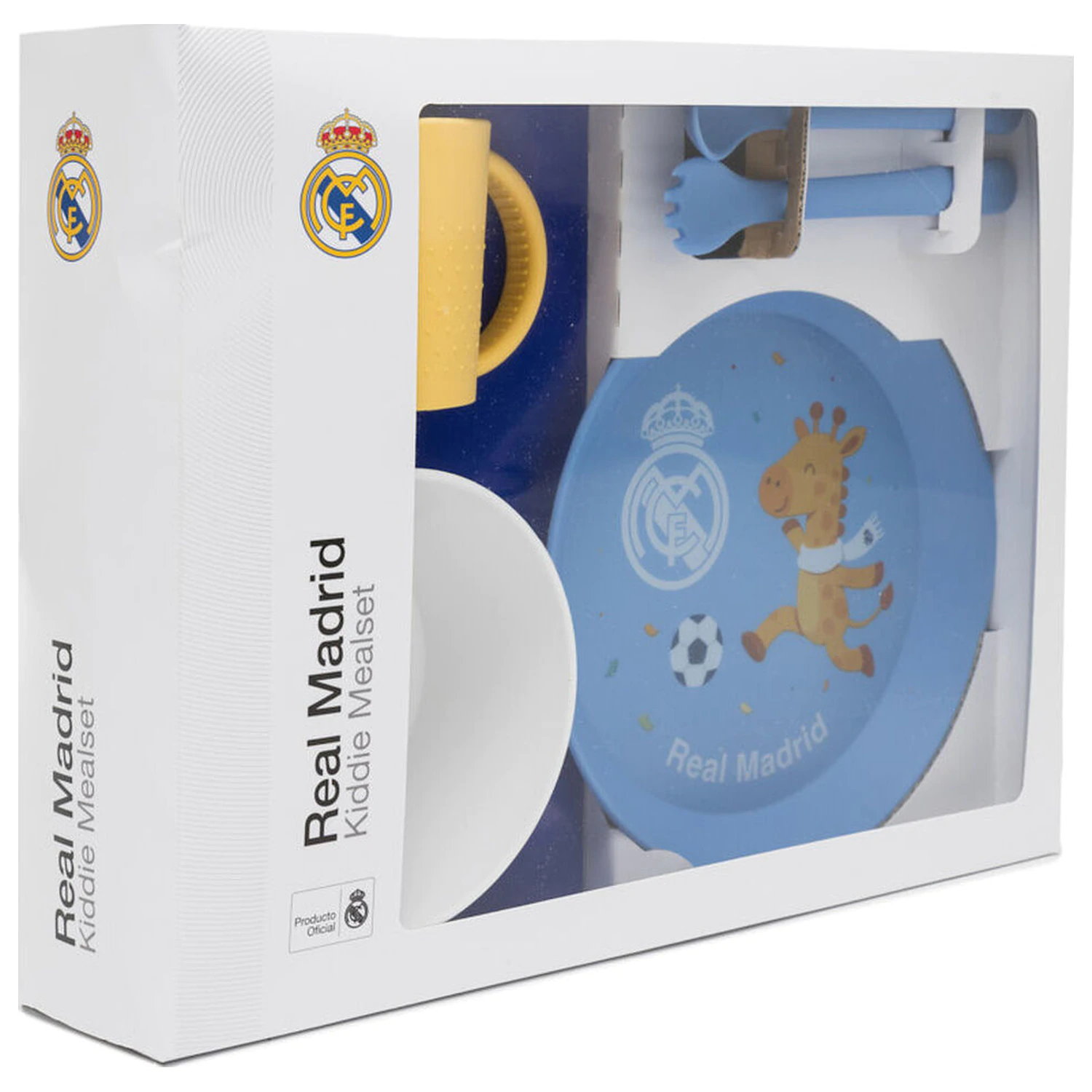 Real Madrid detská jedálenská súprava produktová fotografia