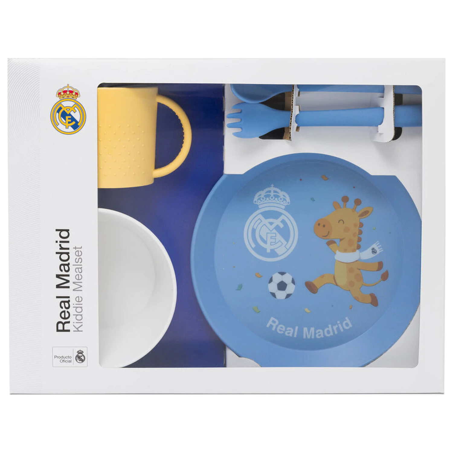 Real Madrid detská jedálenská súprava produktová fotografia