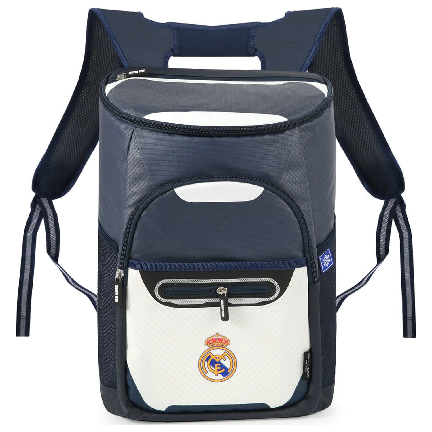 Real Madrid termo ruksak na prenos jedla produktová fotografia