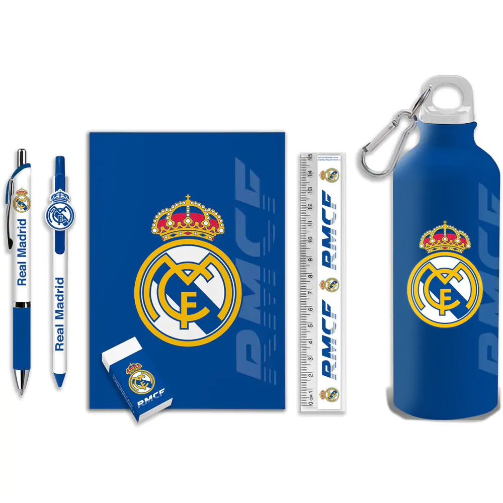 Real Madrid Stationery a Bottle set produktová fotografia