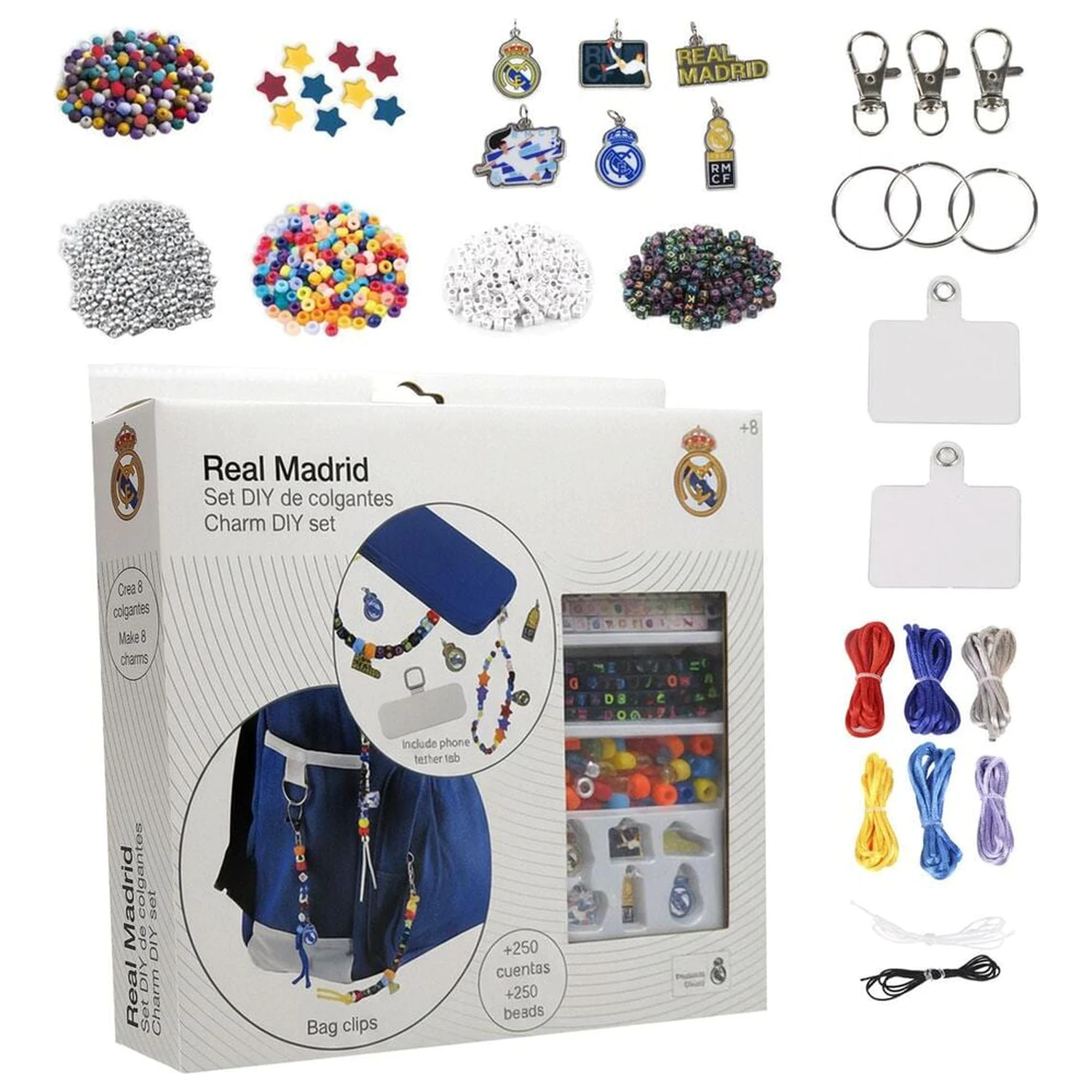 Real Madrid súprava na výrobu príveskov produktová fotografia