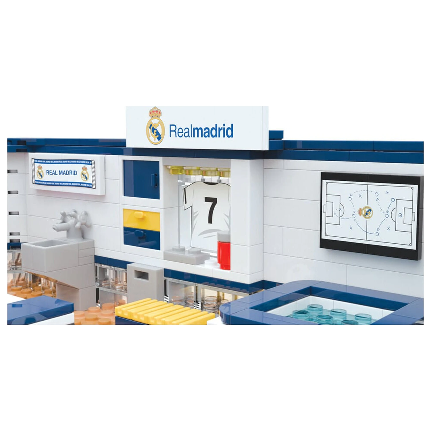 Real Madrid šatňa set s figúrkou 439ks produktová fotografia