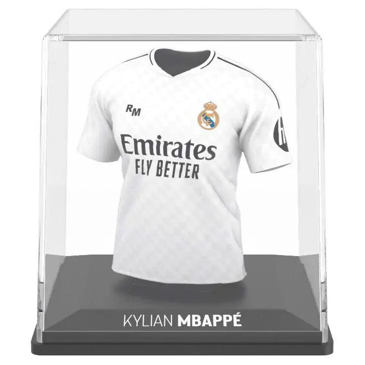 Real Madrid Mbappe mini figúrka trička produktová fotografia