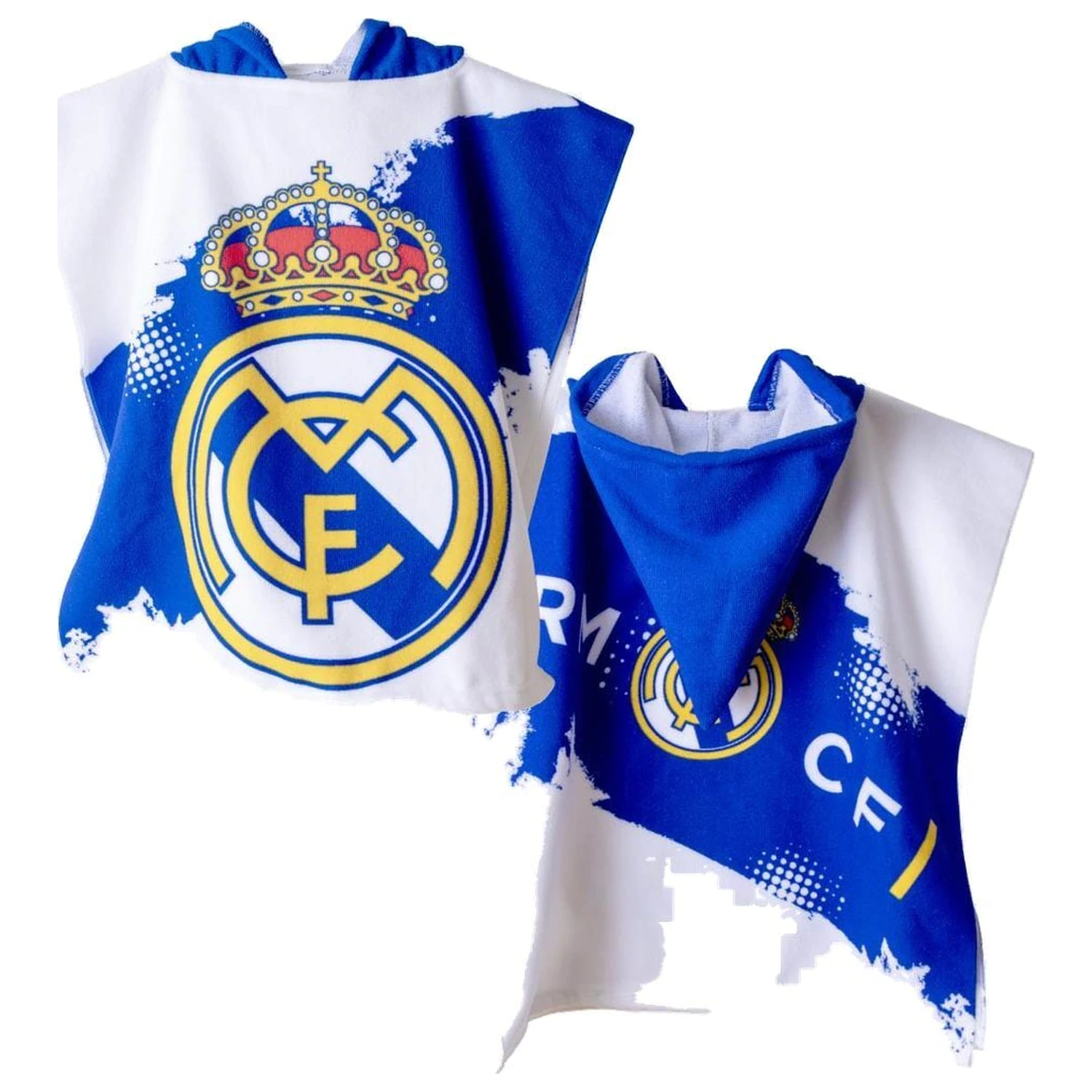 Real Madrid mikrovláknový uterák poncho produktová fotografia