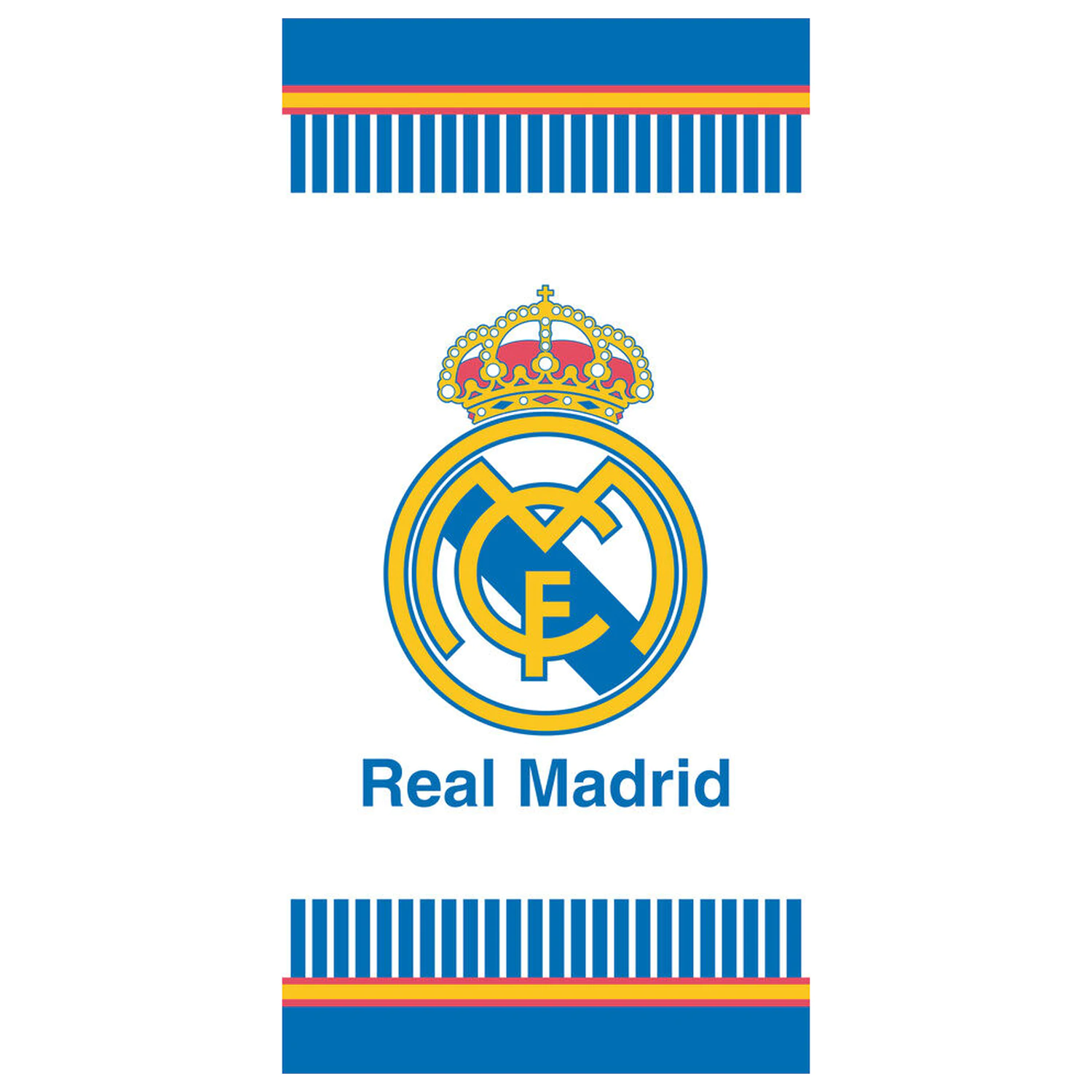 Real Madrid mikropláštna plážová osuška produktová fotografia