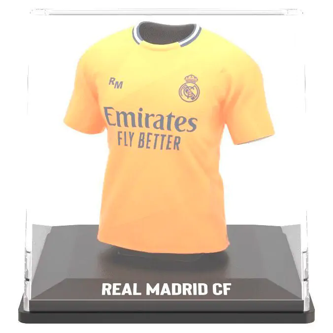 Real Madrid mini figúrka v tvare trička produktová fotografia