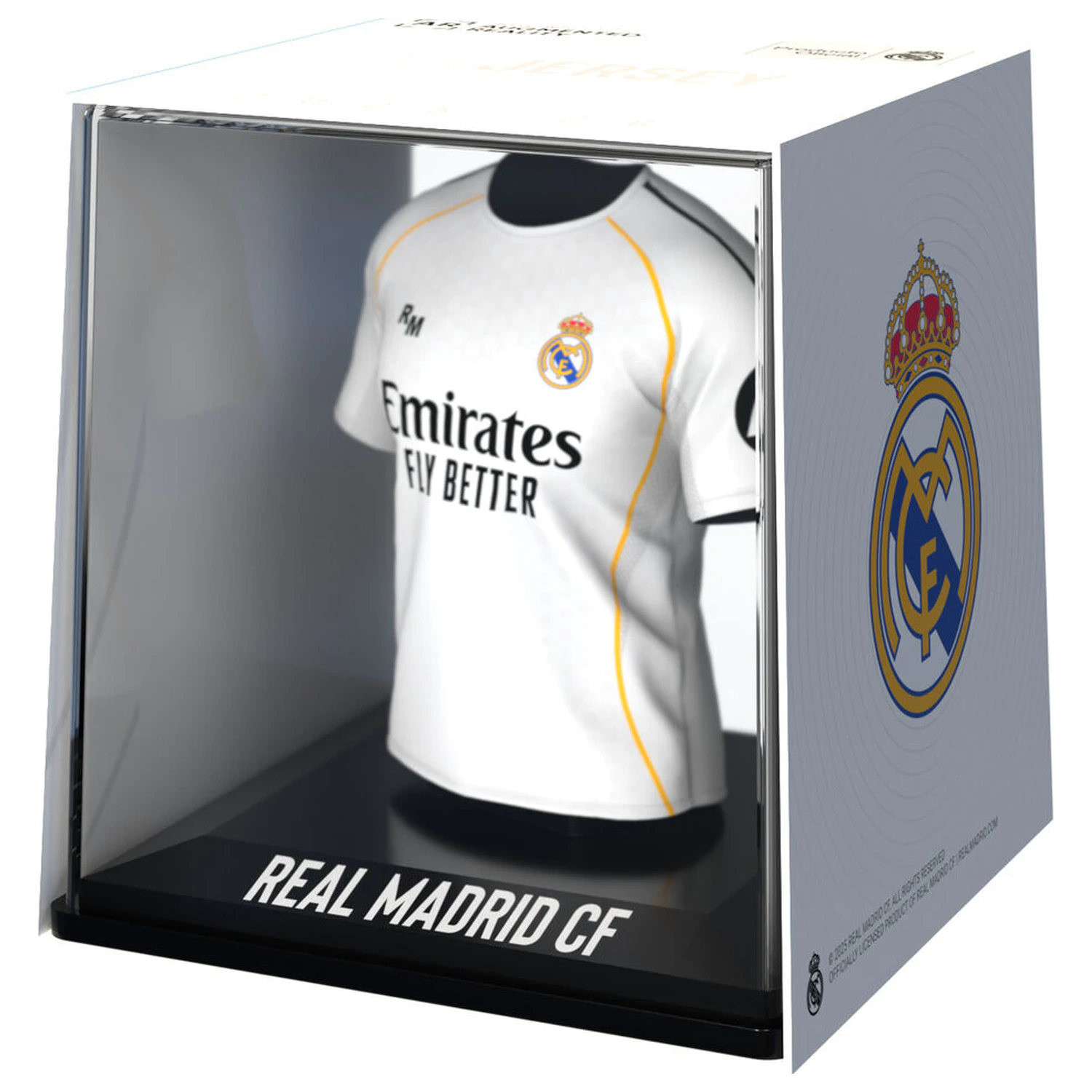 Real Madrid mini futbalové tričko figúrka produktová fotografia