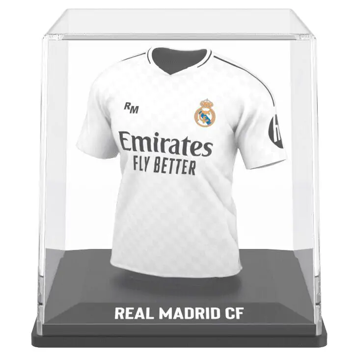 Real Madrid mini figúrka v tvare trička produktová fotografia