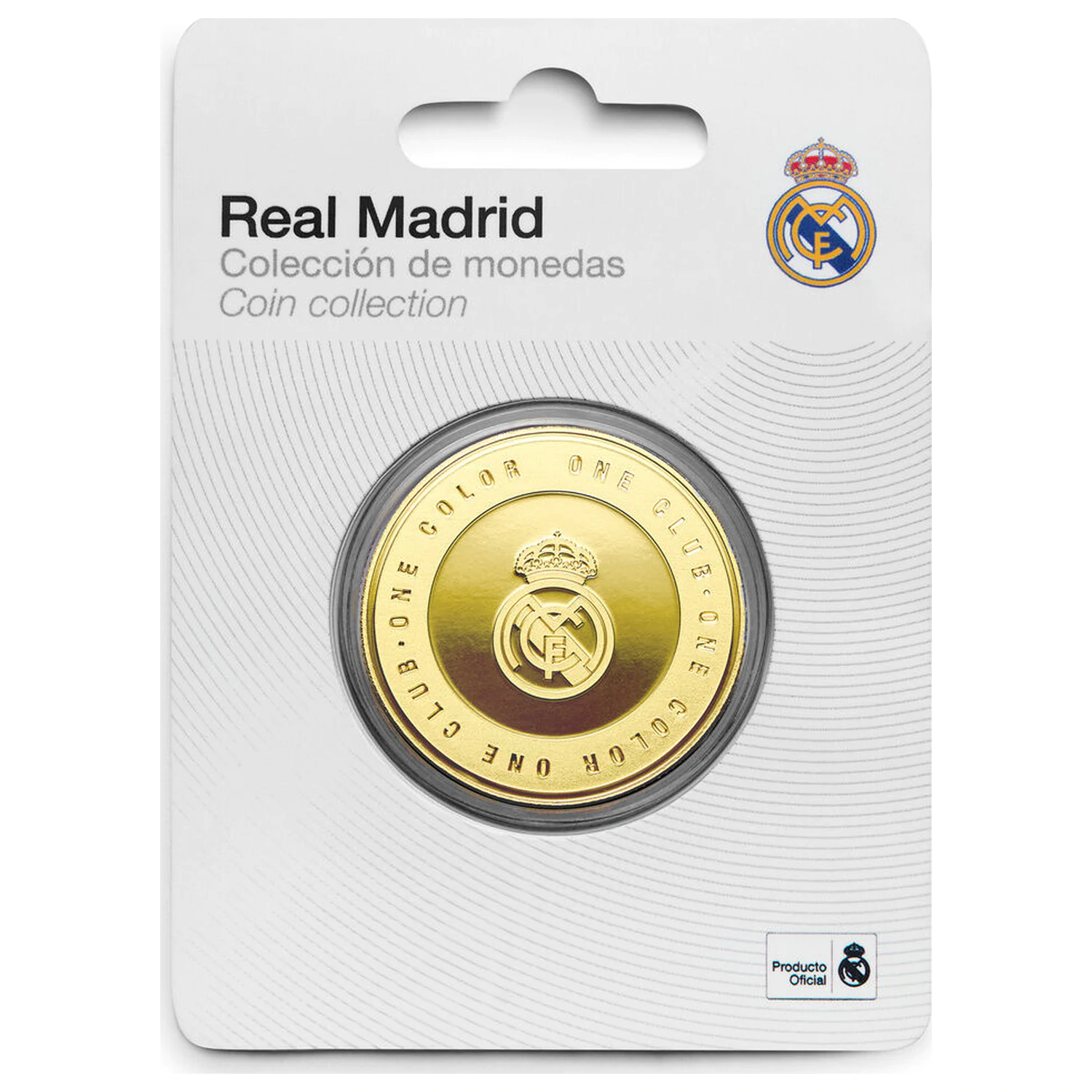 Real Madrid One Color One Club pamätná minca produktová fotografia