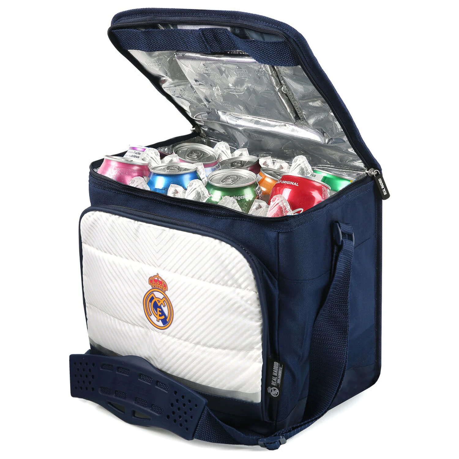 Real Madrid skladacia taška na prenos jedla produktová fotografia