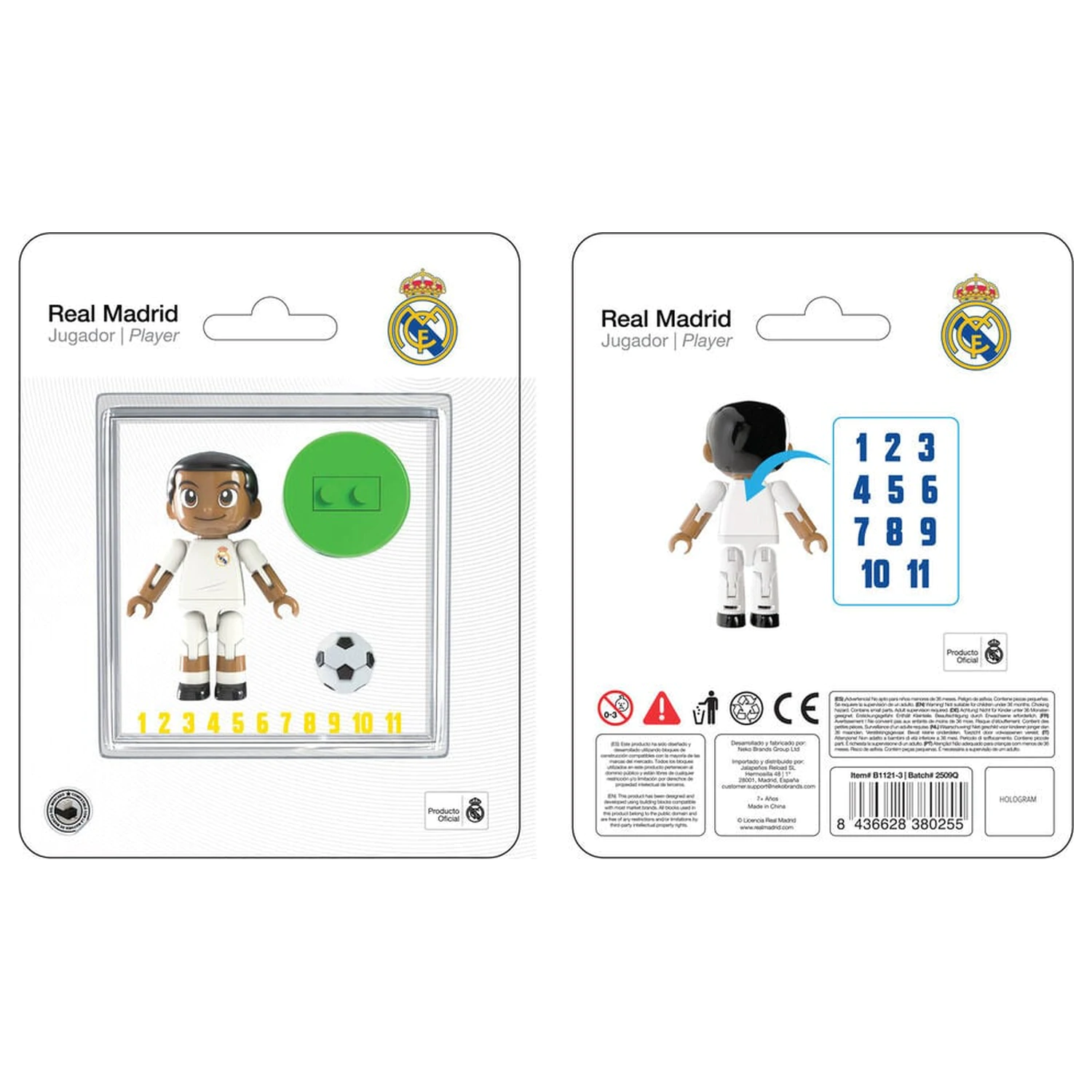 Real Madrid figúrka hráča 4 cm produktová fotografia