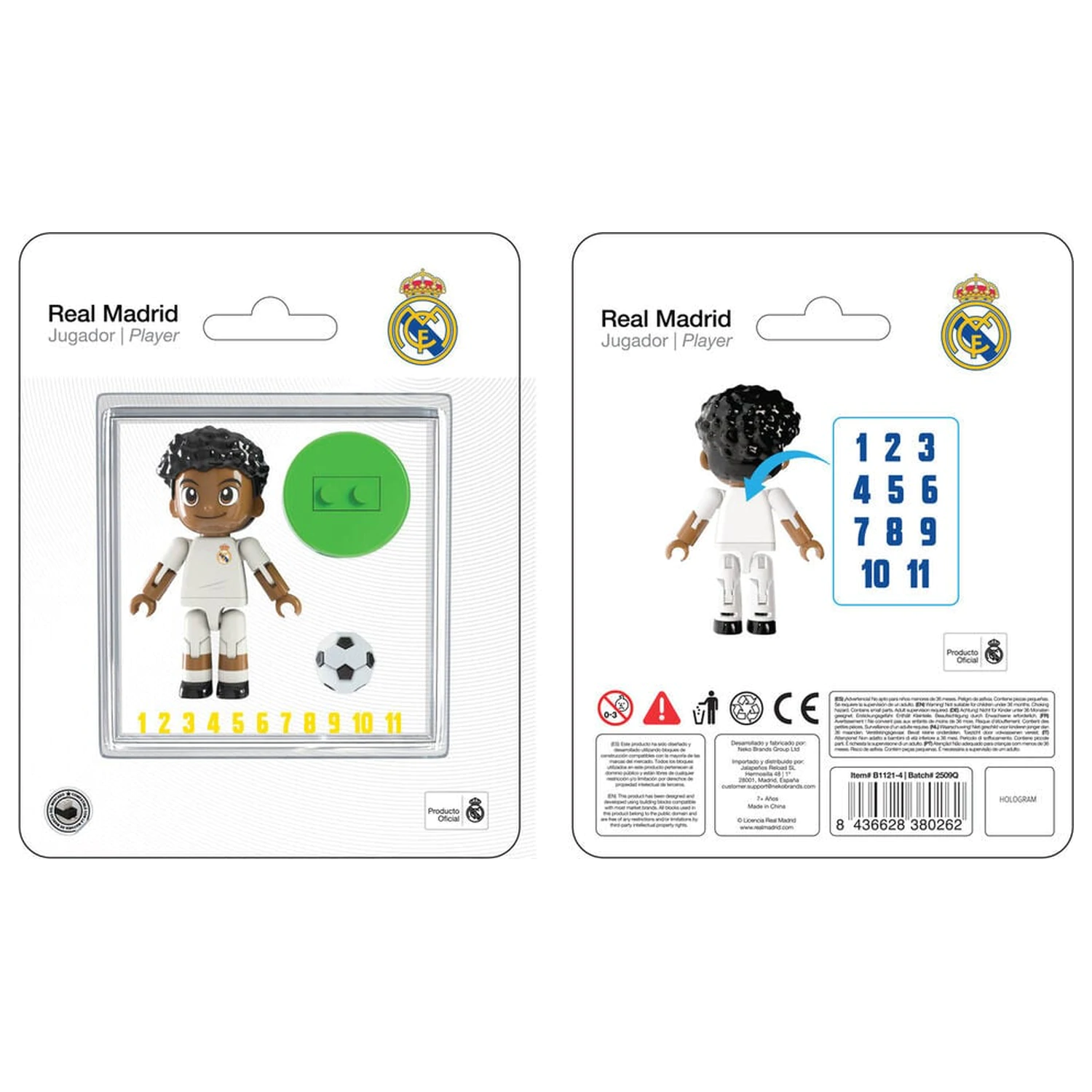 Figúrka hráča Real Madrid 4 cm produktová fotografia