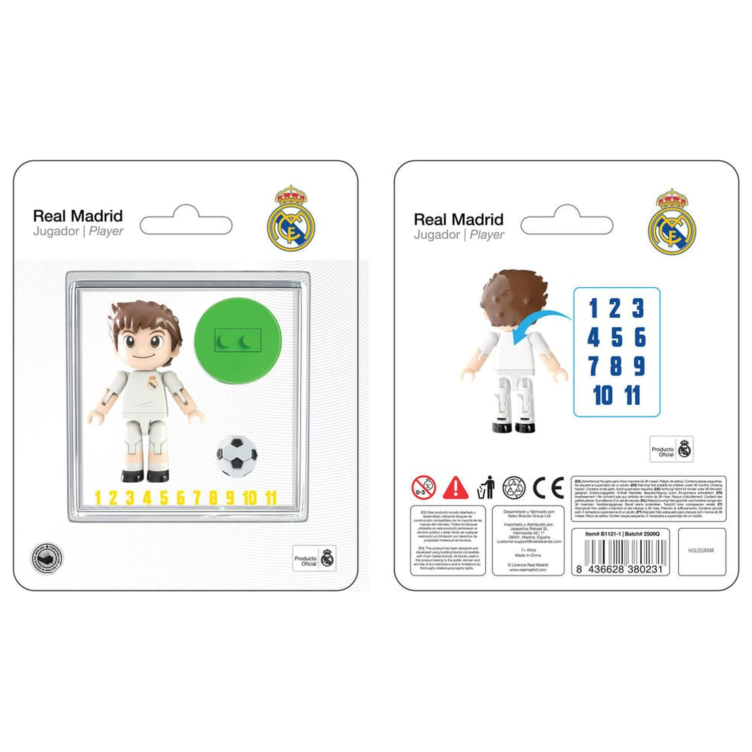 Figúrka hráča Real Madrid 4 cm produktová fotografia