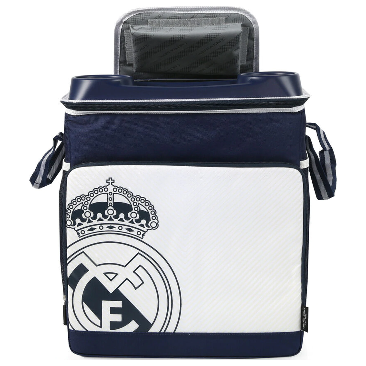 Real Madrid rolovacia chladiaca taška produktová fotografia