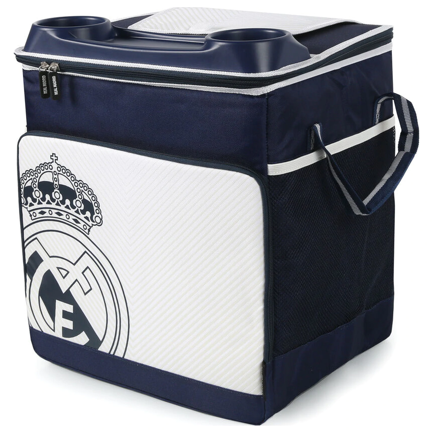 Real Madrid rolovacia chladiaca taška produktová fotografia