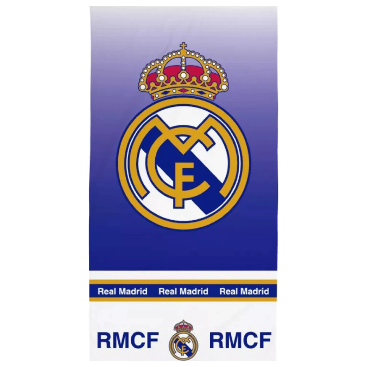 Real Madrid Royal Blue Uterák 70x140cm produktová fotografia