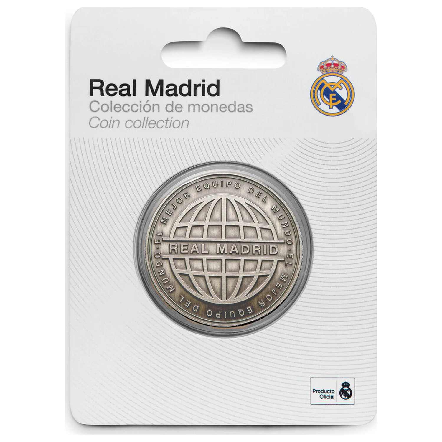 Real Madrid The Best Team in the World pamätná minca produktová fotografia