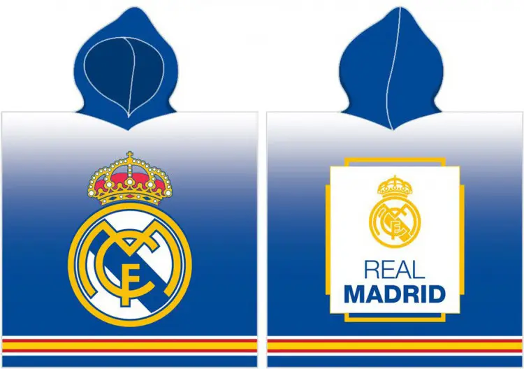 Real Madrid Pončo uterák 55*110 cm produktová fotografia