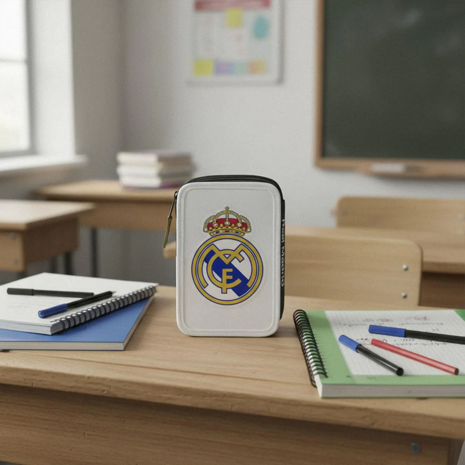 Real Madrid trojposchodový peračník produktová fotografia