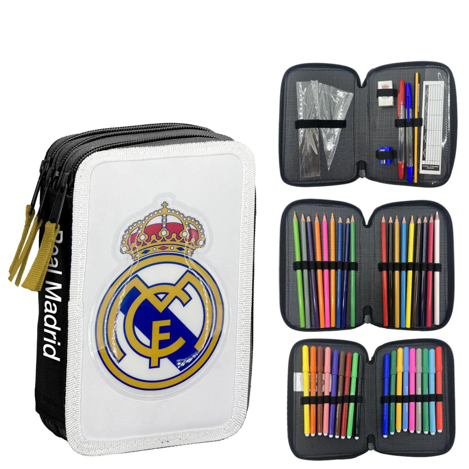 Real Madrid trojposchodový peračník produktová fotografia