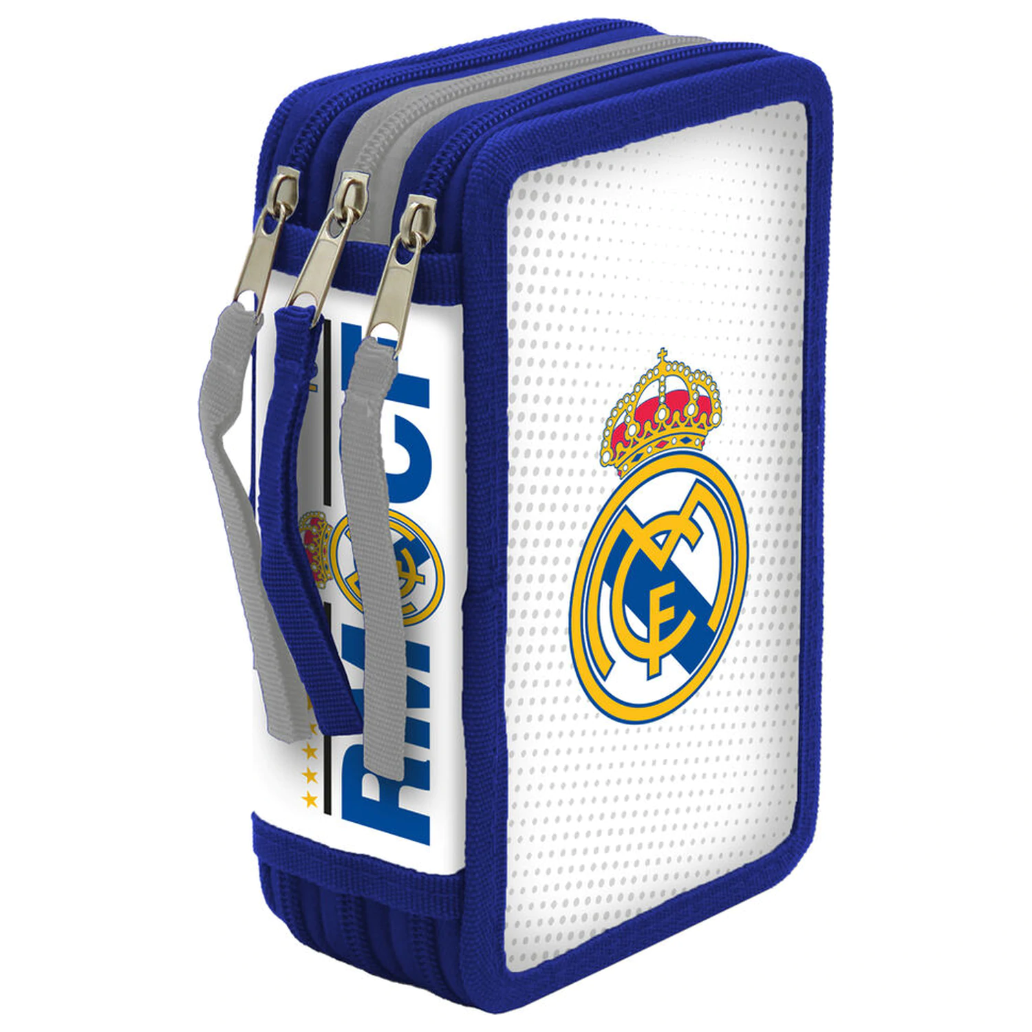 Real Madrid trojité puzdro na ceruzky produktová fotografia