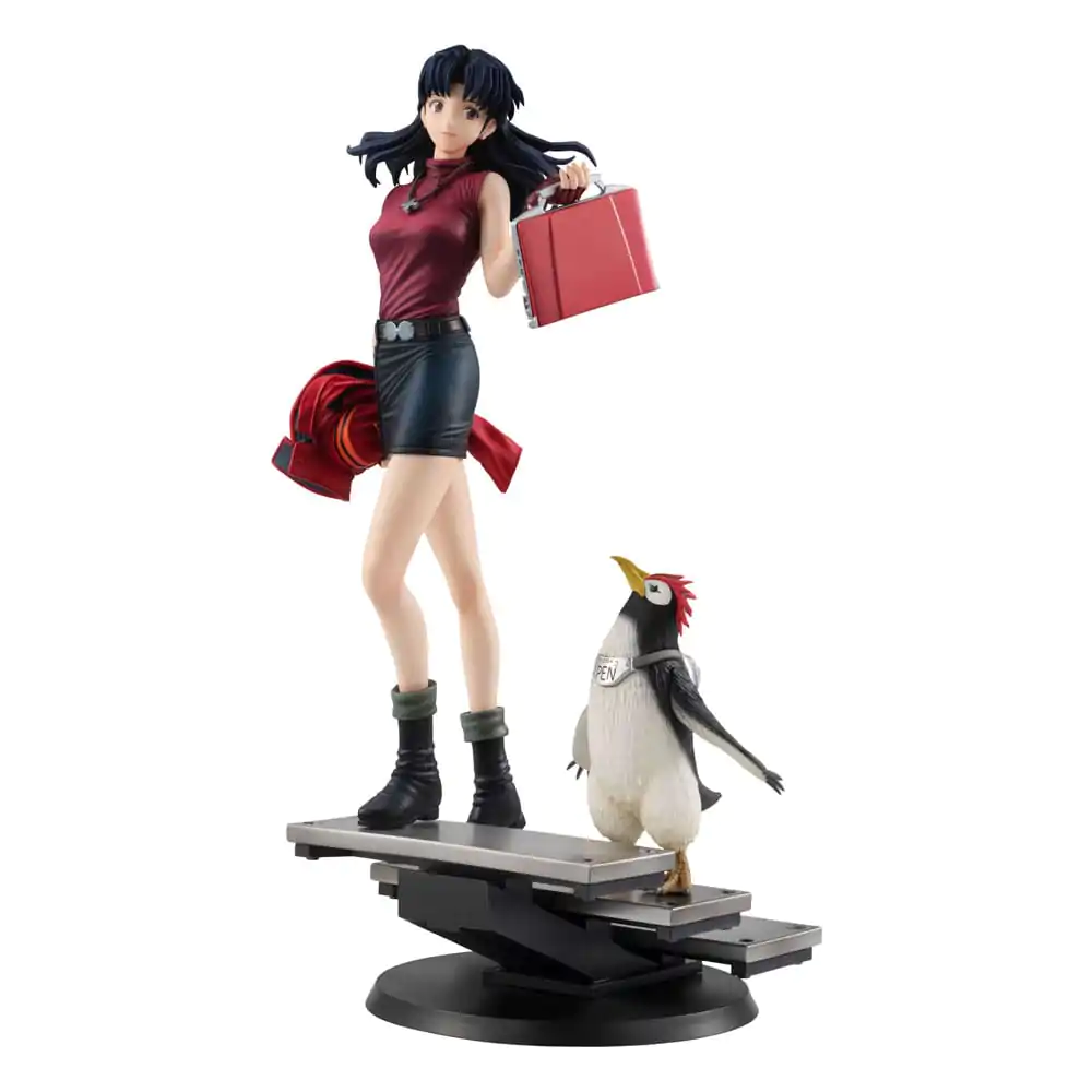 Rebuild of Evangelion Gals PVC Socha Misato Katsuragi & Pen Pen 25 cm produktová fotografia
