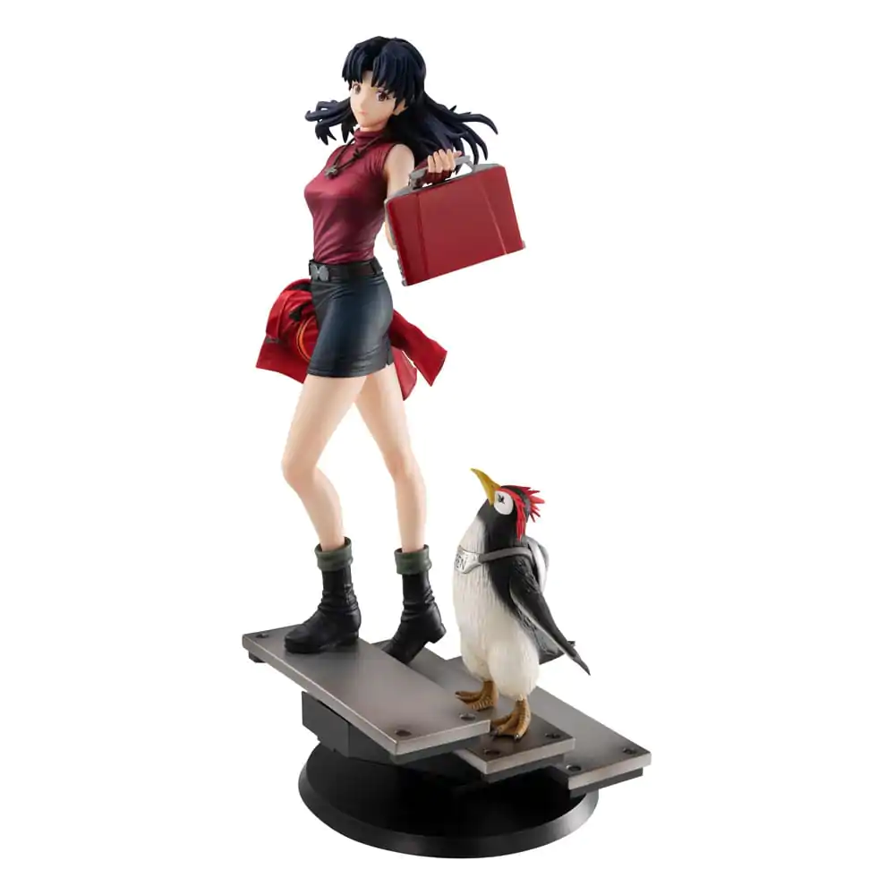 Rebuild of Evangelion Gals PVC Socha Misato Katsuragi & Pen Pen 25 cm produktová fotografia