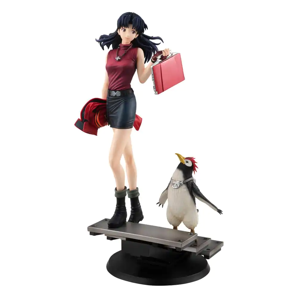 Rebuild of Evangelion Gals PVC Socha Misato Katsuragi & Pen Pen 25 cm produktová fotografia