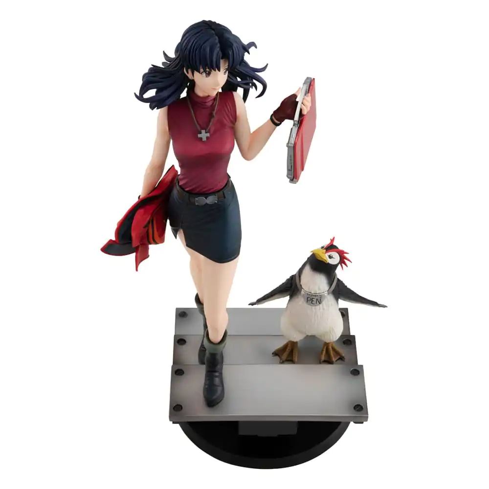 Rebuild of Evangelion Gals PVC Socha Misato Katsuragi & Pen Pen 25 cm produktová fotografia